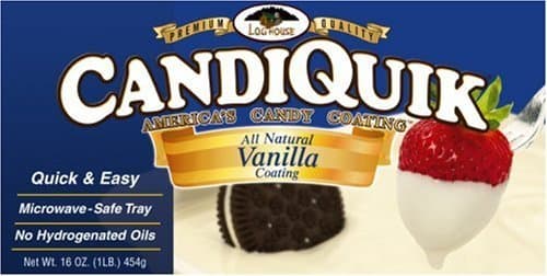 Log House Vanilla Candiquik, 16-Ounce Package