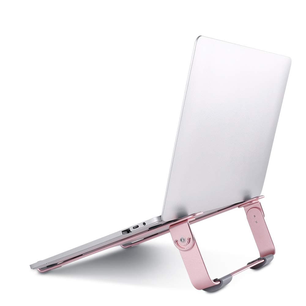 Laptop Notebook Stand, INNOMAX Laptop Cooling Computer Stand, Holder Compatible with Apple MacBook Pro, Air, Dell XPS, HP, Samsung, Lenovo More 11" ~ 16"-Pink
