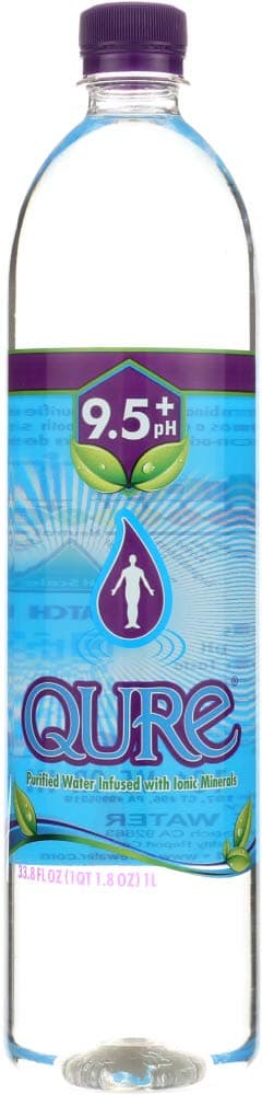 Qure (NOT A CASE) Water Alkaline, 1 lt