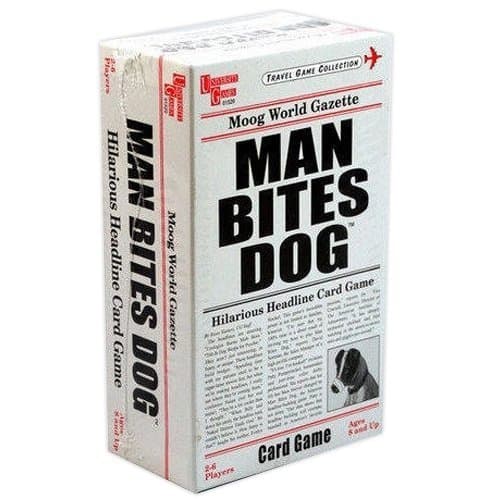 Man Bites Dog Card Game - Includes Bonus Cut Card!