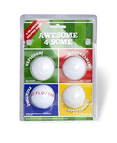 Golf Gags - Pro Golfer 4 Trick Balls