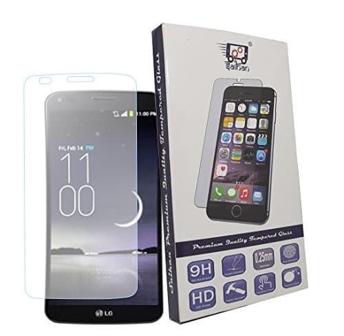 For LG G Flex 1 - 1 Pc Saihan™ Premium Quality Tempered Glass LG G Flex 1 Screen Protector Guard with Ultra High Definition Invisible, Oleophobic Coating Anti-Bubble Crystal Shield [Free Portable Mobile Stand included in the Box]