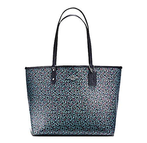 COACH REVERSIBLE SIGNATURE TOTE (Mist Midnight)