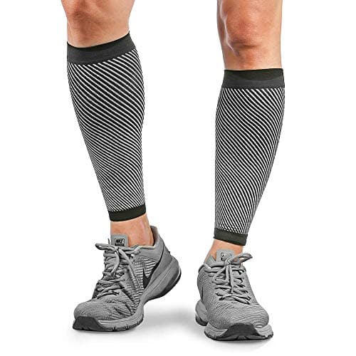 Merssyria Calf Compression Sleeves, Leg Compression Sleeve Support (20-30mm Hg) for Shin Splint, Leg Cramps, Calf Pain Relief, Running, Nurses, Circulation