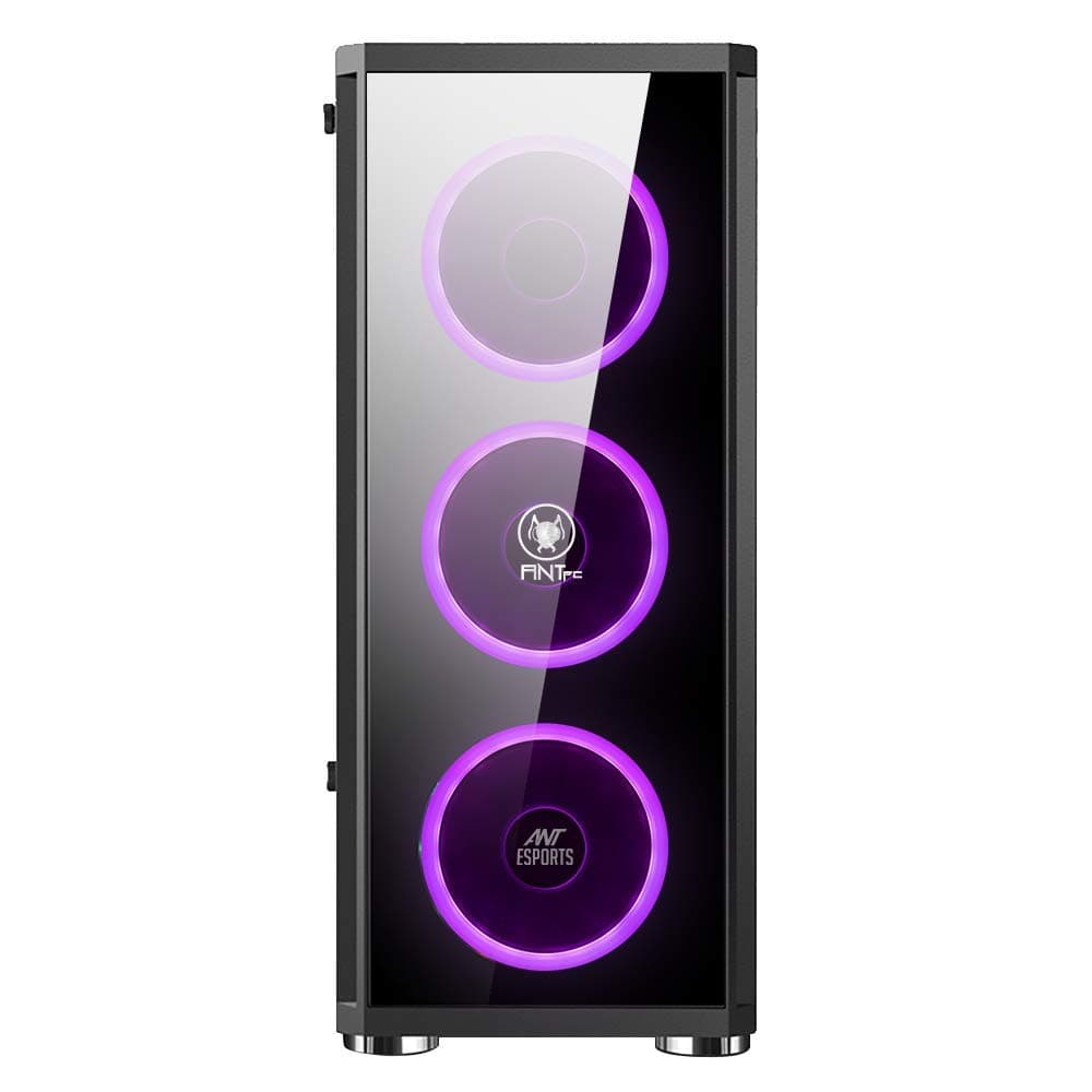 Ant PC Lasius IL970K Gaming PC (Intel Core i7 9700K/16GB RAM/2TB SATA HDD + 250GB SSD/Windows 10 Home 64-Bit Trial Version/8GB NVIDIA Geforce RTX 2070 Super Graphics), Black