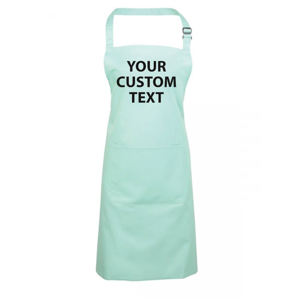 Star and Stripes Personalised Long Pocket Apron Durable Chef Kitchen Aprons in 40 Colours