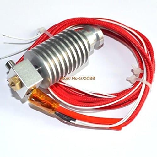 Short-distance, 3D Printer J-head Hotend for 1.75mm/3.0mm Bowden Extruder 0.2mm/0.3mm/0.4mm Nozzle
