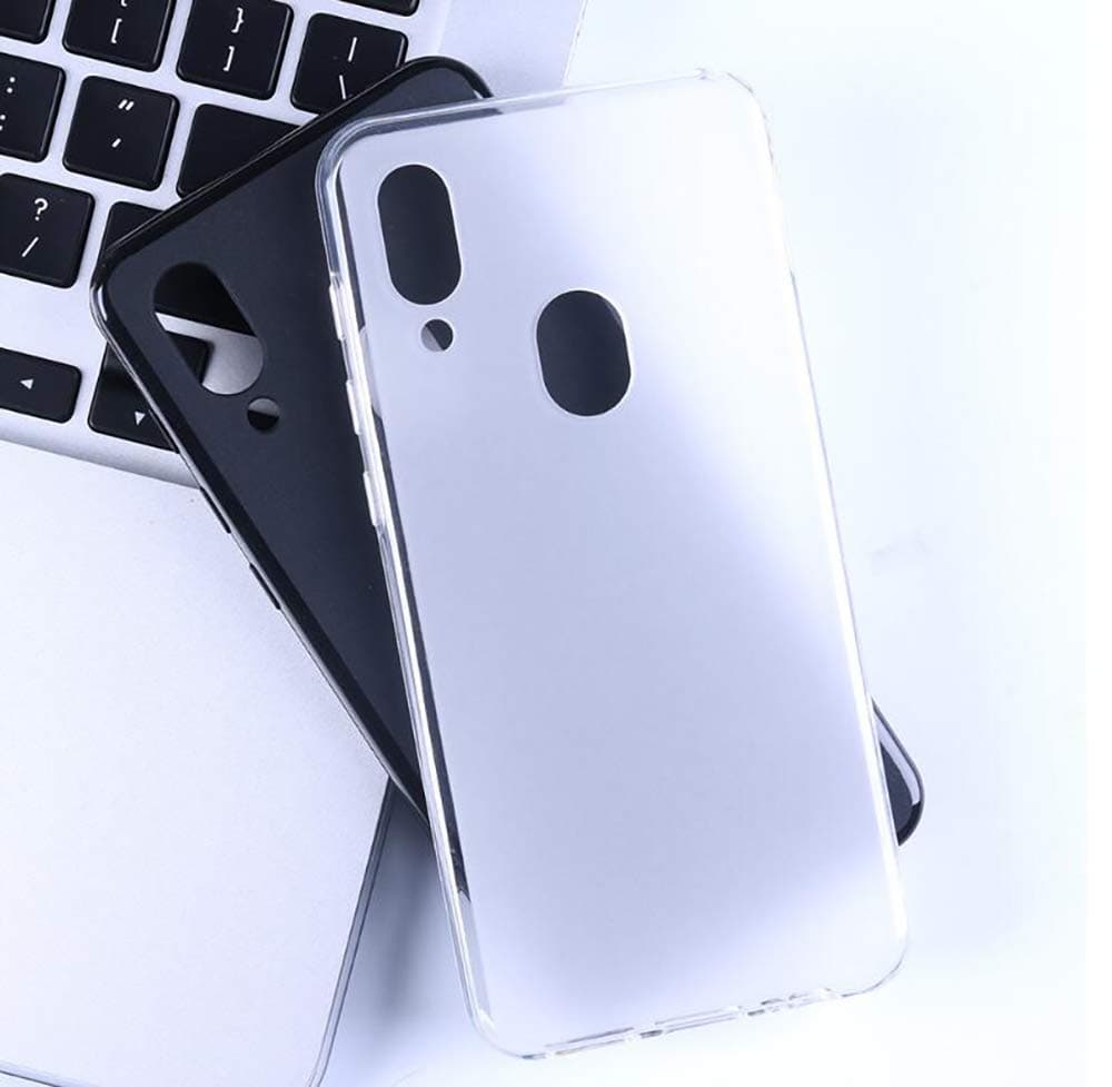 Laerion TPU Case Rugged Armor Compatible with UMIDIGI A3/ A3 PRO with Silicon Shock Absorption Soft Protective Holster Case Cover[White]