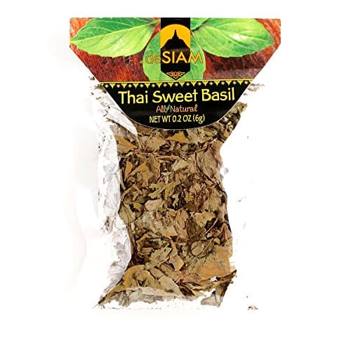 deSiam Dried Sweet Basil 0.32 oz each (4 Items Per Order)