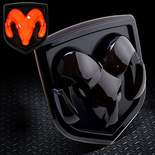 Dodge Ram Tailgate Emblem 2009~2016 1500 2500 3500 2500 3500 Licensed Black
