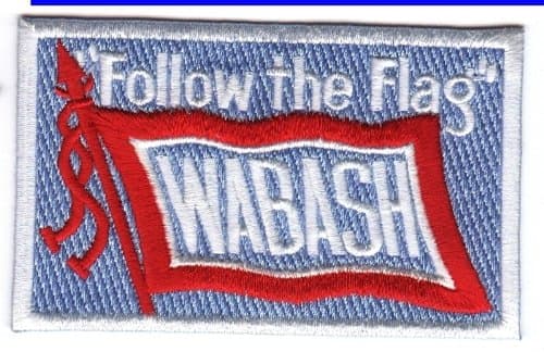 Railroad 100% Embroidered Patch Collectible - Wabash