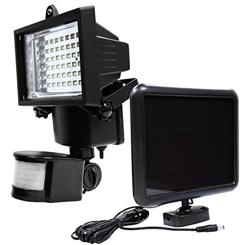60 LED Garden Outdoor Solar Powerd Motion Sensor Light Security Flood Lamp US