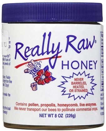 Really Raw Honey 8 OZ (Pack of 9)