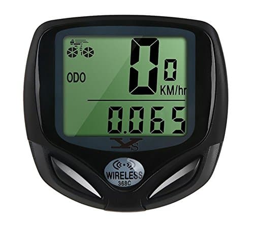 Bike Computer Wireless Waterproof Cycling Odometer with Digital LCT Mutil Function Bicycle Speedometer