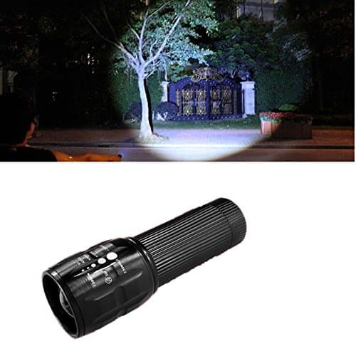 Flashlight XM-L T6 LED Zoomable NEW Torch Light Hot Fashion 5000LM AAA HOT