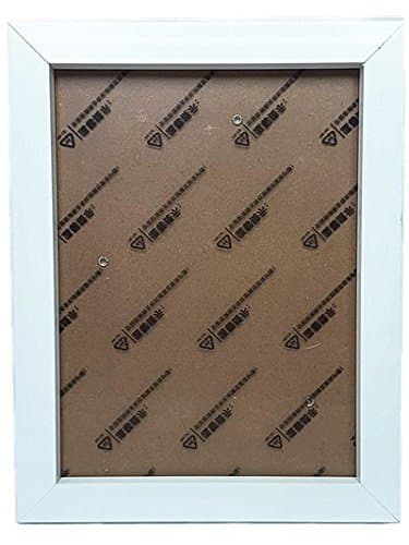 Ultimateod Wall Kit Classic White/Black Picture Frame, 2 colours, (3.7x5.3,4x6,5x7,6x8,8x10) (6x8, white)