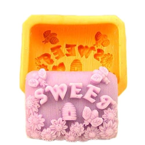 Sweet Honey Bee Silicone Soap Bar Mold