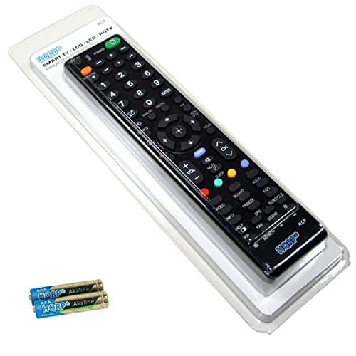 HQRP Remote Control Compatible with Sony RM-YD025 KDL-23S2000 KDL-23S2010 KDL-26M3000 KDL-26M4000 KDL-26M4000R LCD LED HD TV Smart 1080p 3D Ultra 4K