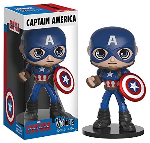 Wobblers: Marvel Captain America Vinyl Figure