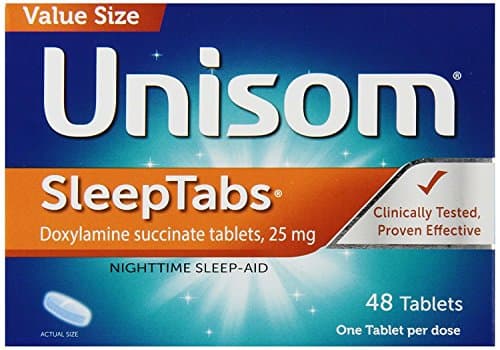 Unisom Sleep Tabs Tablets, 48-Count , Pack of 4