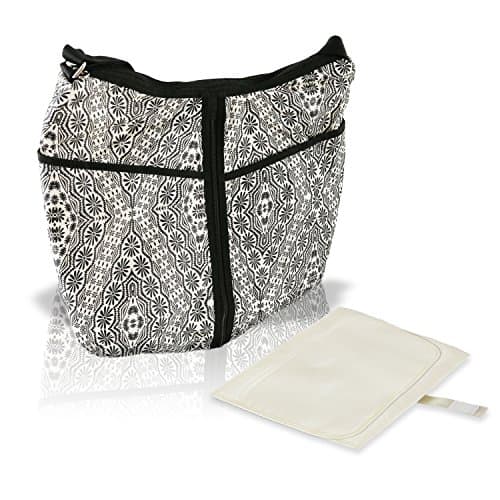 - Diaper Bag with Changing mattress Pad - And Adjustable Shoulder Strap washable everyday and weekender tote