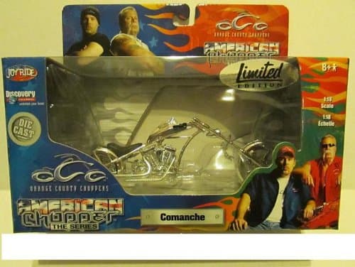 American Choppers * OCC * 1:18 scale * Comanche * Silver Chrome * Limited Editon