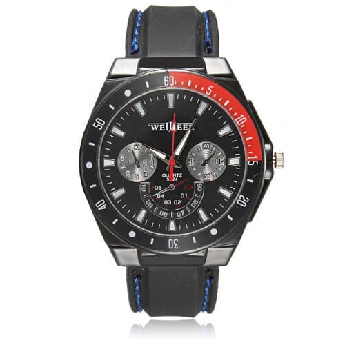 Man Silicone Army Sport Watch.