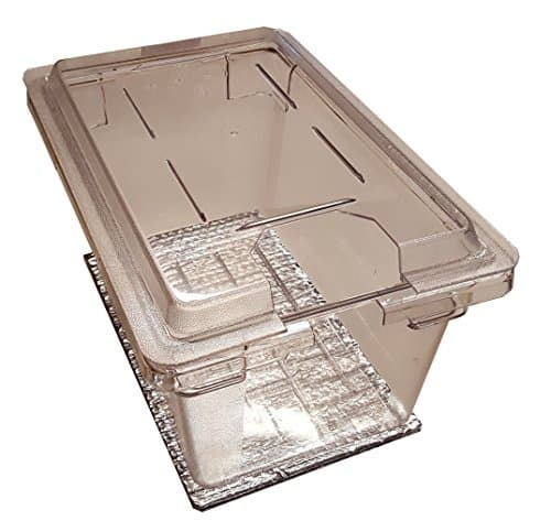 Perfect-Sousvide Clear 4.75 Gal. Pan and Precision Cut Lid for Sous Vide Immersion Circulator (Nomiku Wifi)