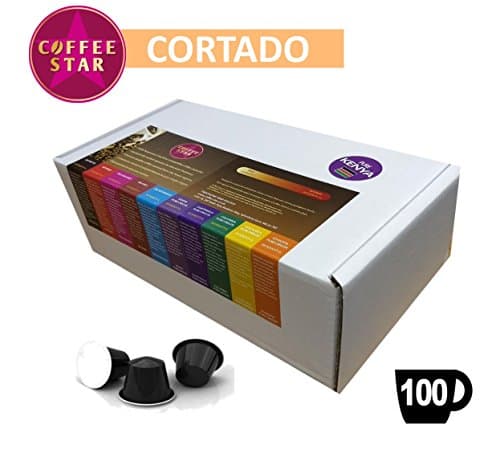 100 Coffeestar Cortado Blend Ready Made Nespresso compatible capsules