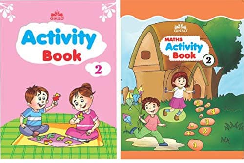 GIKSO Combo of Activity and Maths Activity Book - 2 for Kids Age 4-7 Years Old Pack of 2 Books