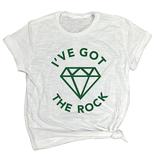 Spunky Pineapple I've Got The Rock Funny ST Patricks Day Bride Bachelorette Shirt