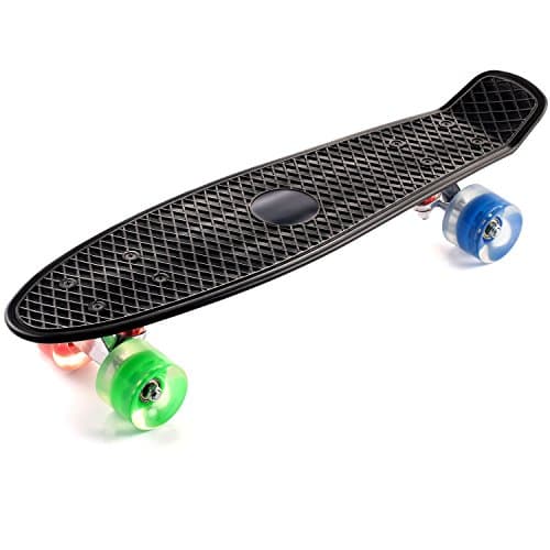 CCTRO Skateboards 31" 22" Pro Skateboard Complete, 8 Layer Maple Skateboard Deck Tricks Skate Board for Beginners and Pro/Cruiser Skateboard Mini Banana Board for Kids Boys Youths Beginners