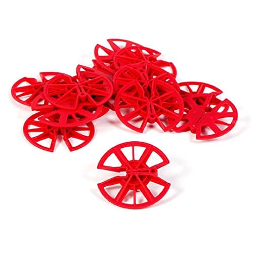 Timloc 250 X Insulation Retaining Discs Cavity Wall Tie Clips / Celotex Kingspan 80Mm Red