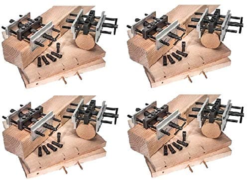 Eagle America 445-7600 Professional Wide Capacity Self-Centering Dowel Jig (4 Pack)