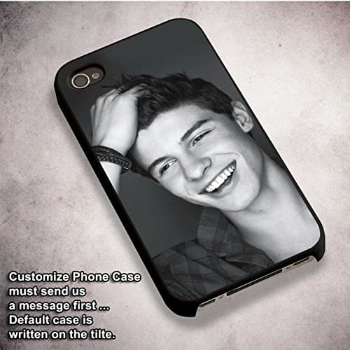 Popular Handsome Shawn Mendes Funny for Iphone 6 and Iphone 6s Case (Black Rubber Case)
