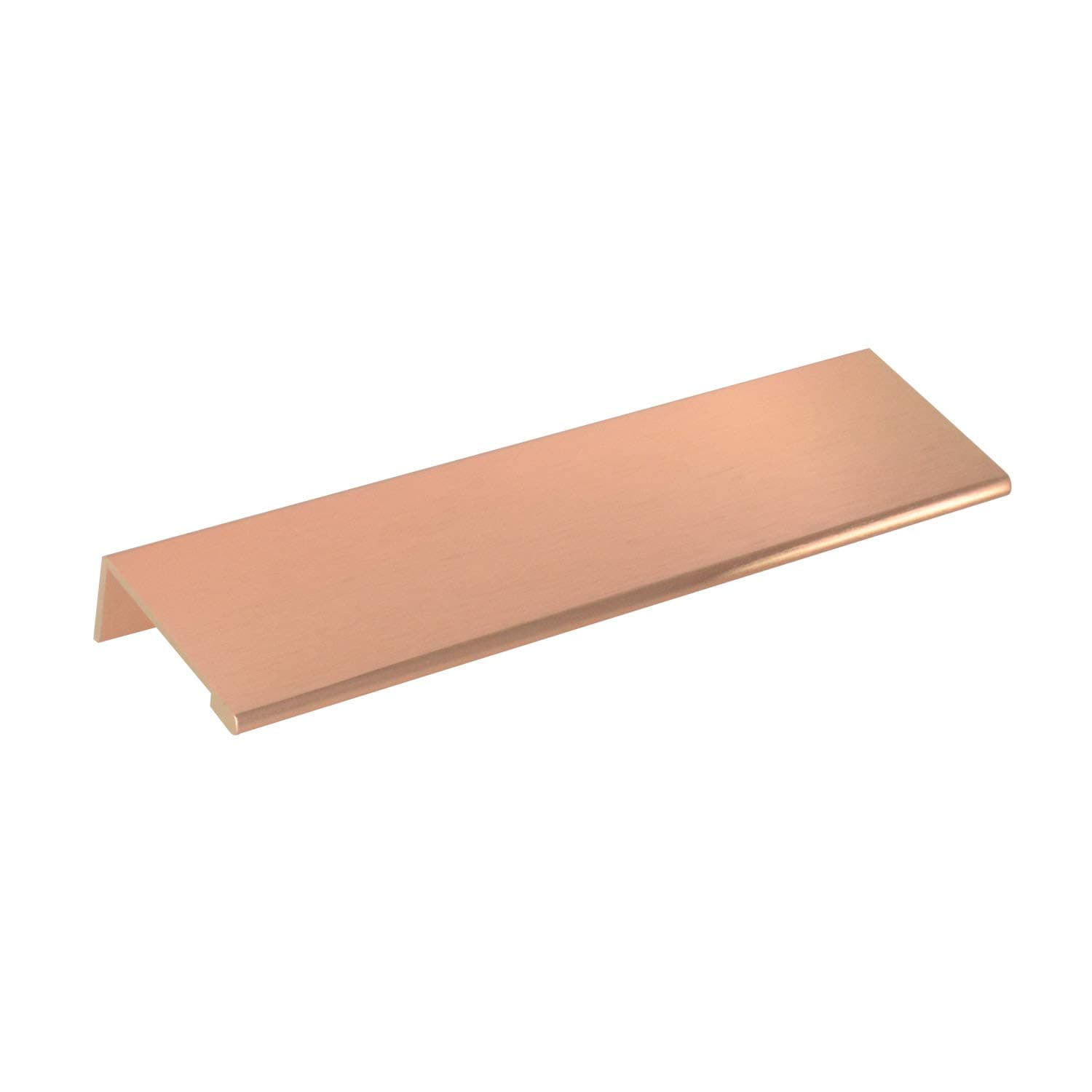 #3154-6 in. CKP Brand Edge Pull, Brushed Rose Gold - 10 Pack