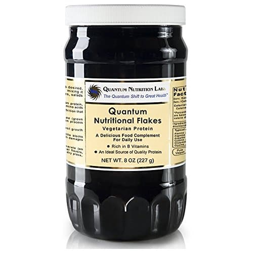 Quantum Nutritional Flakes, 16oz 2 Bottles, Vegan Premier Nutritional Flakes Yeast - A Delicious Vegan Protein, Super Food for Daily Use, Rich in B Vitamins and A Good Source of Quality Protein
