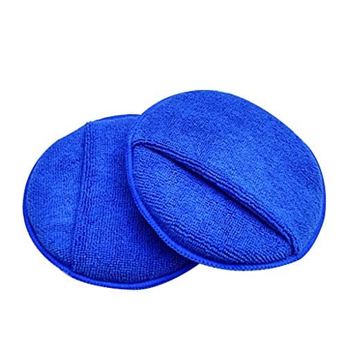 Timitai Practical Cleaning Car Waxing Polish Microfiber Foam Sponge Applicator Cleaning Detailing Pads