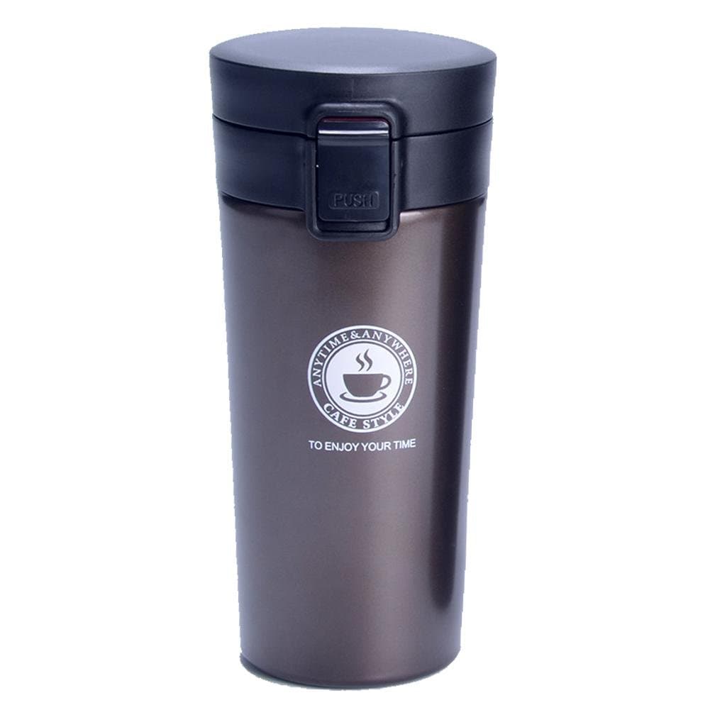 High-end stainless steel vacuum Insulated cup Creative Bouncing cup outdoor Car gift Drinking glass Business cup coffee cup