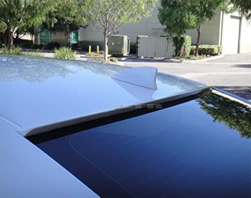 JR2 Painted WHITE Color Compatible with 2013 2014 2015 2016 2017 2018 2019 LEXUS IS250 IS300 IS350 XE30 Rear Window Roof Spoiler