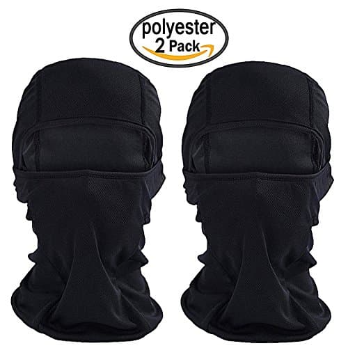 Mazo [2 Pack] Balaclava Motorcycle Tactical Skiing Face Mask
