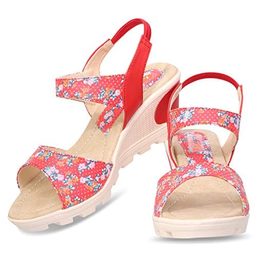 DIGNI Women's Synthetic Open Toe Heel Sandal