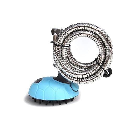 Citmage Pet Bath Hand Held Sprayer Shower Tool Water Pipe Brush Massage Shampoo Automatic Bathing Design Easy To Use Indoors Or Outdoors For Pets,Dogs,Cats (Blue)