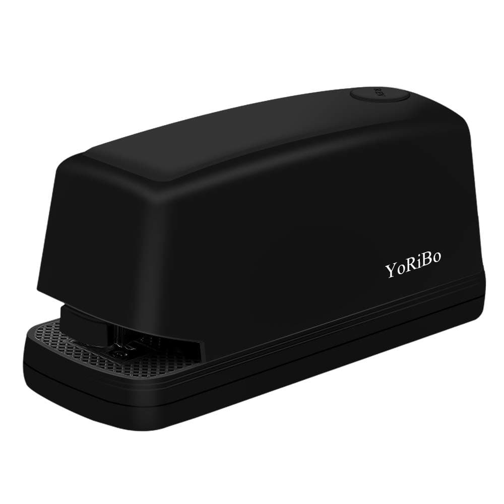 Electric Stapler Heavy Duty Automatic Stapler-25 Sheet Capacity, Battery or AC Powered, Battery Operated or AC Adapter(Included)