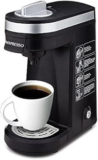 Mixpresso Original Design Single Serve One Cup Coffee Maker K Cup Compatible Travel Brewer