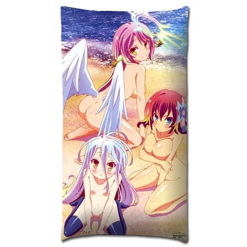 Finest BACTERIA RESISTANT No Game No Life Polyester + Cotton Bench Pillow Protectors Case 20x36(inch) 50x90(cm)
