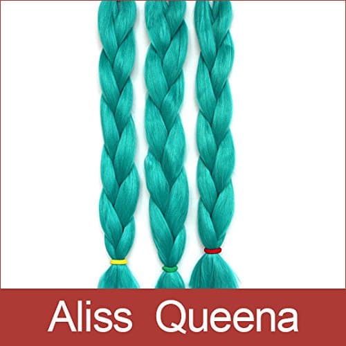 Aliss Queena(TM)1PCS/PACK 24" Multi-Color 100G/PC Kanekalon Jumbo Braid Hair Extension (G#)
