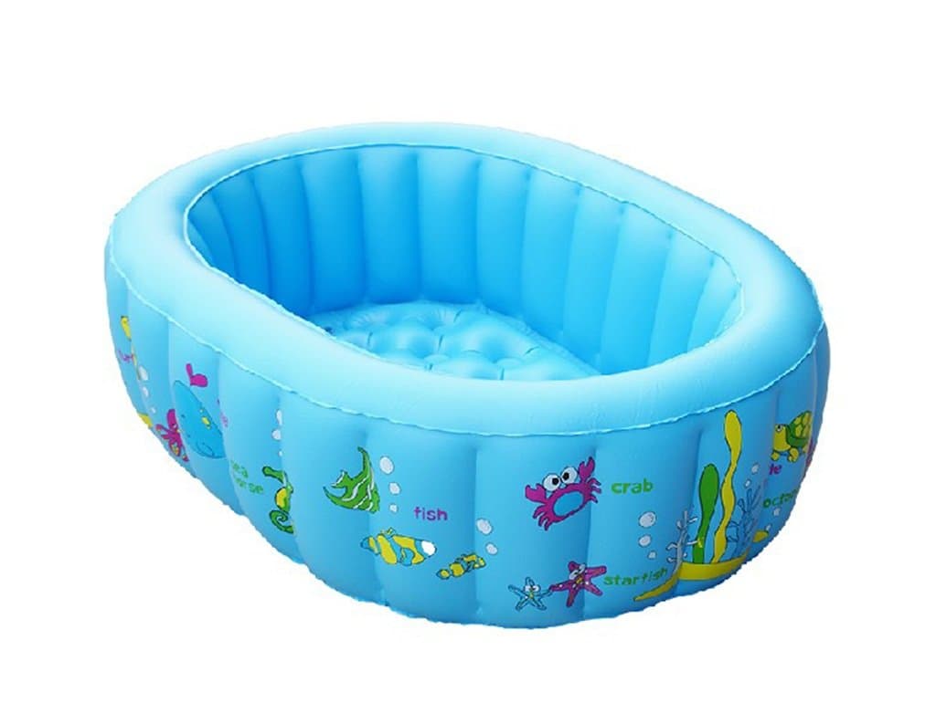 ZHDC® Inflatable bathtub, Child swimming pool Thickening Small-scale child Inflated pool Fishing pond Folding, convenient