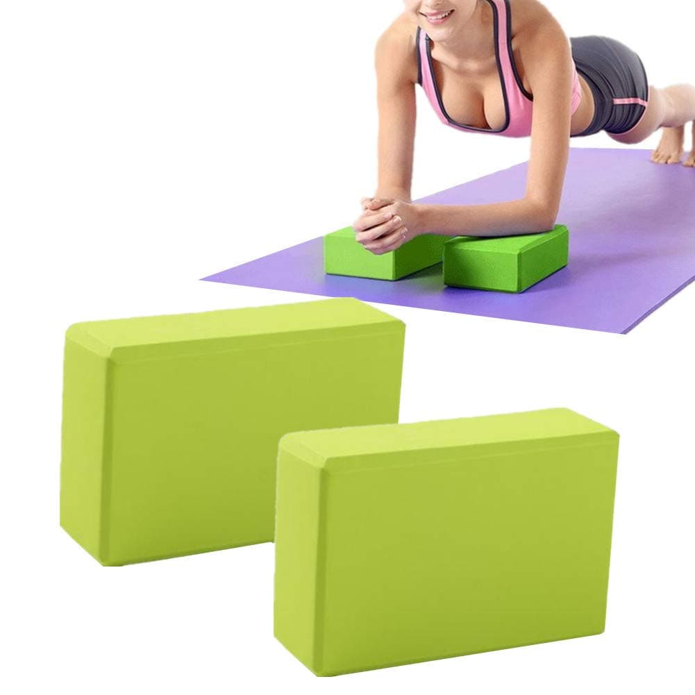 Pilates Block Dance Blocks Yoga Starter Kit Support Deepen for Yoga Foam Blocks High Density Foam Block Pilates Head Block Yoga Block Set