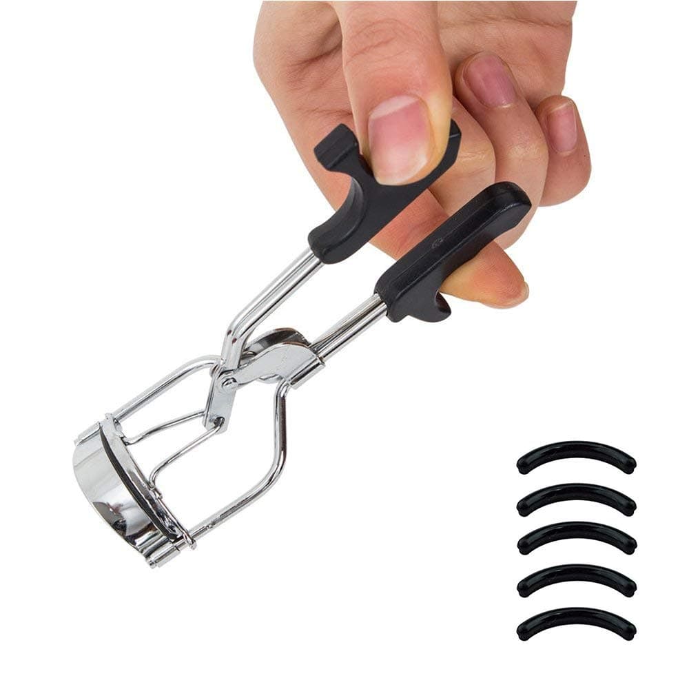 Best Eye Eyelash Curler - Pro Lash Curler plus 5 additional refill pads Long lasting & Natural Looking Curl Painless Fits All Eye Shapes Get Gorgeous Eyelashes in Seconds
